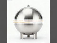 تصنيع دقيق باستخدام الحاسوب في الصين، مخصص لسبائك التيتانيوم، تصنيع أوعية الضغط