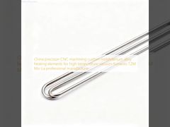 الصين الدقة باستخدام الحاسب الآلي تشغيل مخصص سبائك الموليبدينوم عناصر التدفئة لدرجات الحرارة العالية أفران الفراغ TZM Mo-La الصانع المهنية