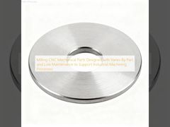 أجزاء ميكانيكية باستخدام الحاسب الآلي (CNC) مطحونة مصممة مع اختلافات حسب الجزء وصيانة منخفضة لدعم عمليات التشغيل الآلي الصناعية