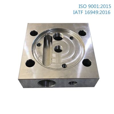 شراء أجزاء معدلة من الفولاذ المقاوم للصدأ عالية التسامح الدقة أجزاء طحن CNC ISO9001 online manufacture