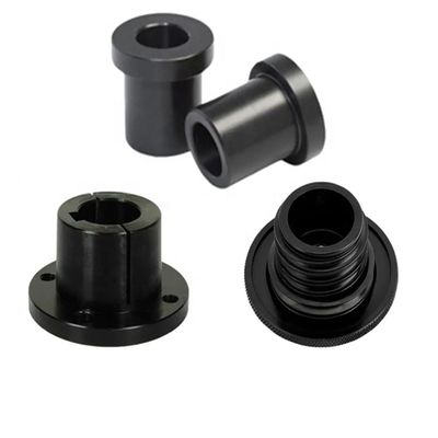 شراء OEM CNC معالجة قطع البلاستيك الأبيض الأسود POM PEEK مكونات بلاستيكية مخصصة online manufacture